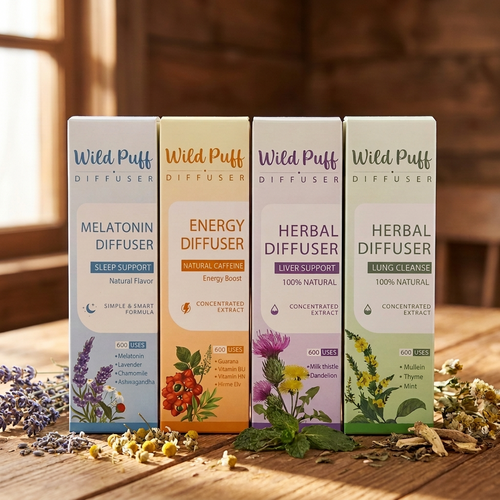 Wild Puff™ Natural Herbal Diffuser